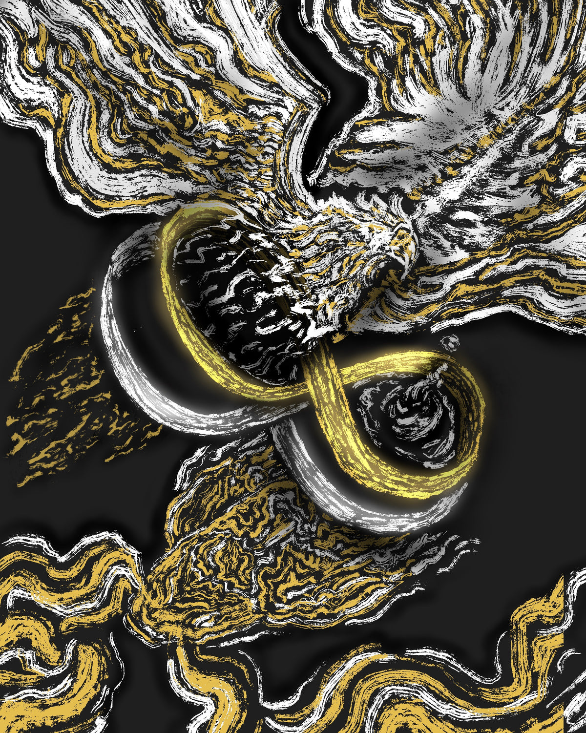 "eternal forever." - Art Print