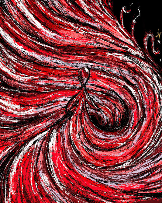 the ocean in a drop. - Art Print